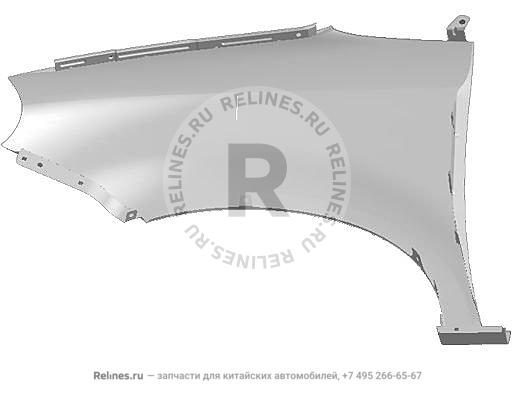 Крыло переднее правое