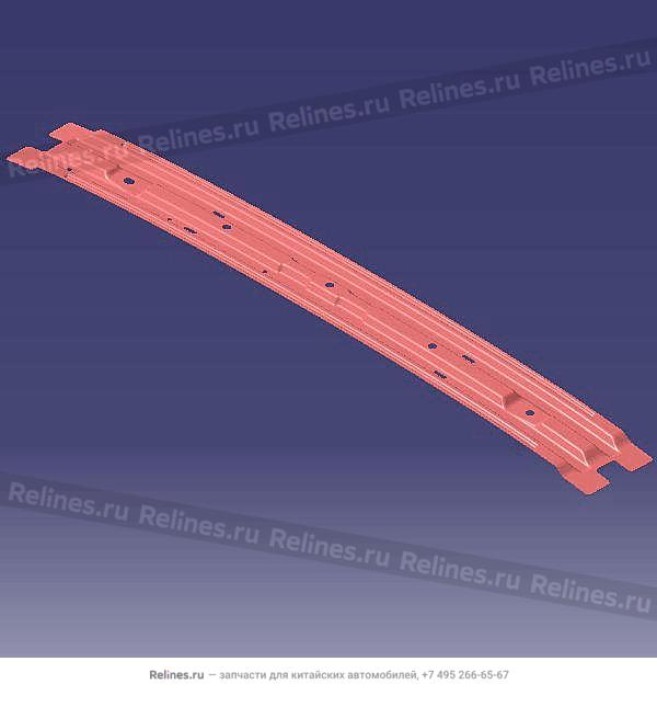 FR reinforcement beam-roof