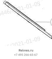 Уплотнитель двери задней правой