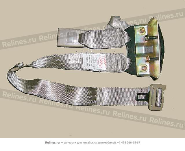 Seat belt assy RR(grayish) - 581240***0-1213