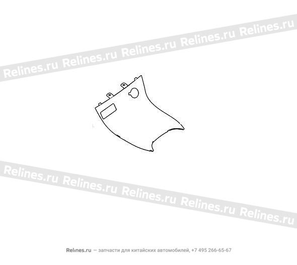 Крышка отсека хранения мелких предметов - 530516***00A86