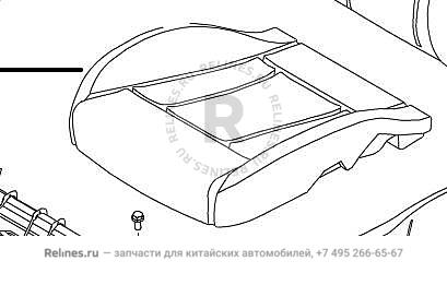 Soft cushion assy driver seat - 680351***00A86