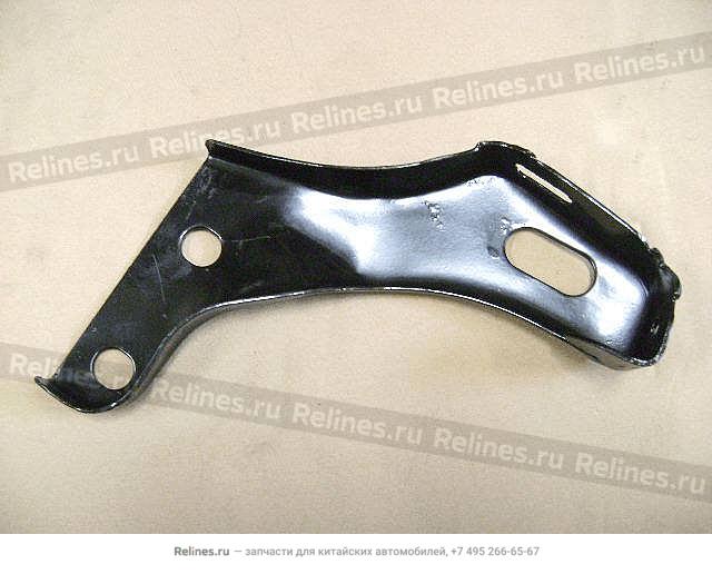 Brkt-fr bumper LH(plastic paint)