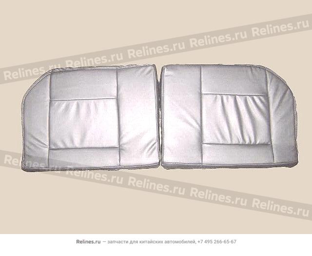 Cushion assy-rr seat(leather gray) - 7053100-***B1-1214