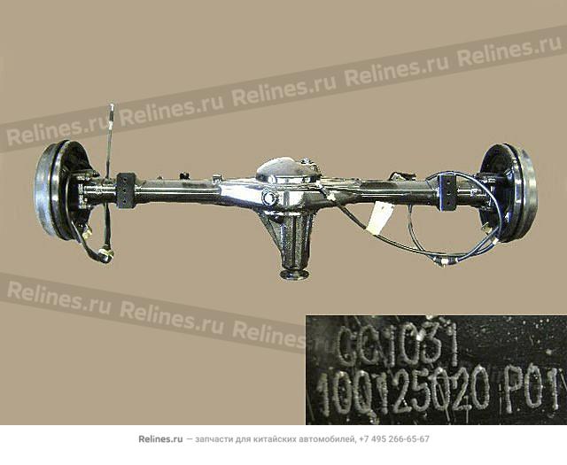 RR axle assy - 2400***P01