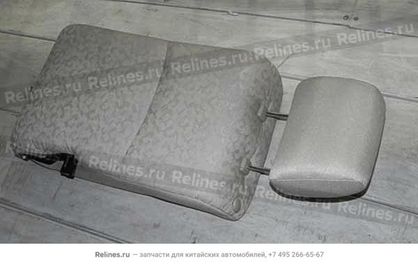 Backrest cushion assy-rr row RH