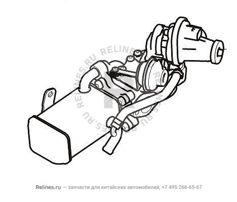 Клапан рециркуляции отраб.газов системы EGR