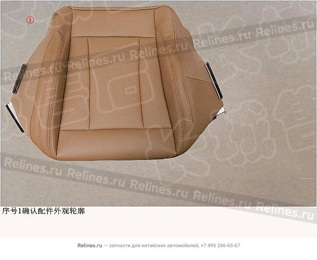 Elec cushion cover assy-fr seat RH - 690231***00BD7