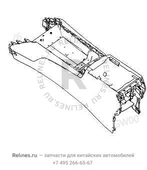 Auxiliary inst panel body assy - 530550***64ADE