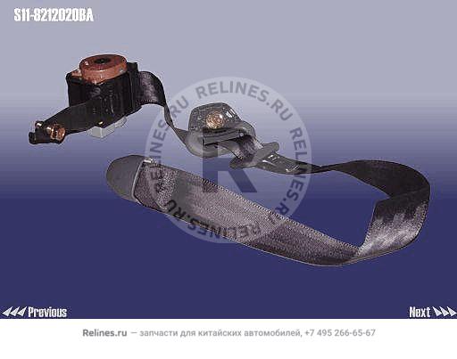 Safety belt assy - FR RH