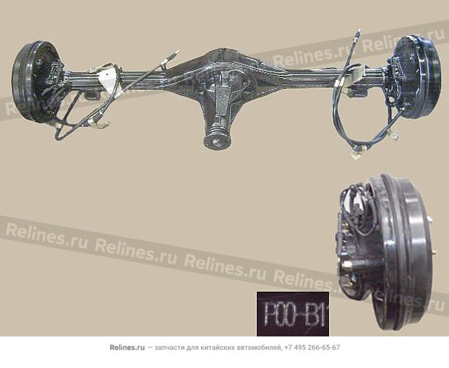 RR axle assy(ABS) - 24000***00-B1