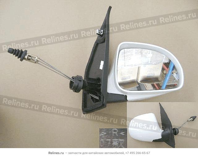 Power exterior rear view mirror assy RH - 8202***M00