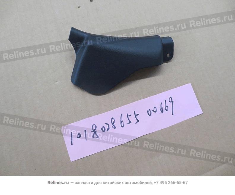 Left inner shield,LF seat(black) - 101802***00669