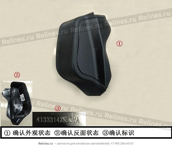 Кожух заднего правого фонаря