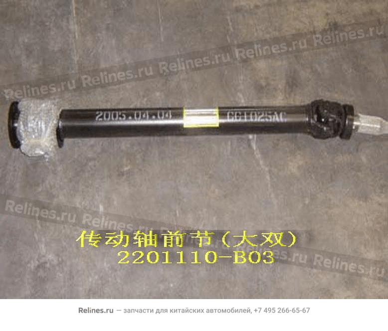 FR section assy-rr drive shaft(dr a) - 2201***B03