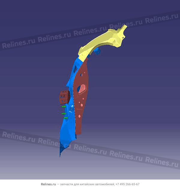 Пластина крепления фонаря заднего левого M1DFL2/M1DFL3 - 50900***AADYJ