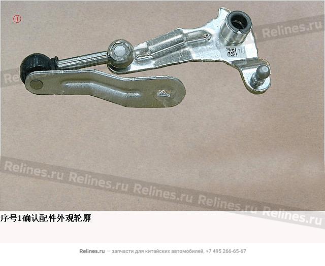 Conn rod rocker arm sub assy