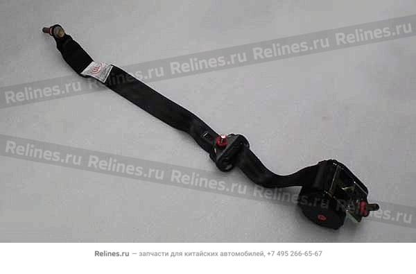 Safety belt assy - RR seat LH