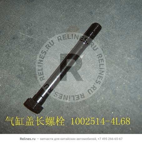Long bolt cylinder head