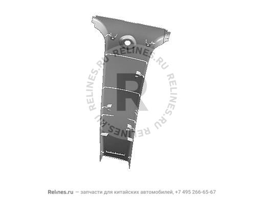 Накладка стойки средняя правая - T11-***232