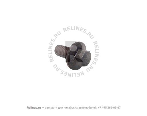 Bolt - hexagon flange (snap ring)