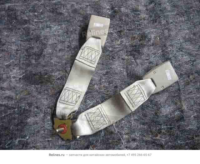 Buckle assy left side safety belt middle