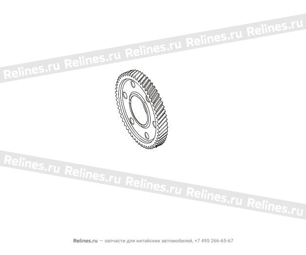 Шестерня КПП 1-й передачи промежуточного вала Hover H6 (бензин) - 17012***M52A