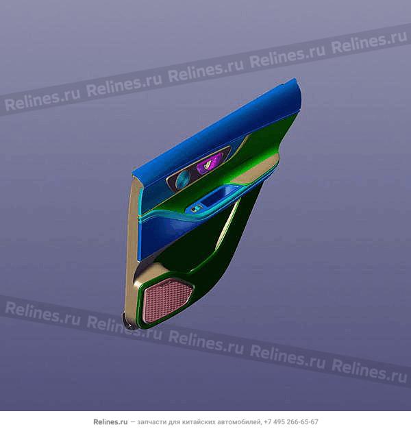 Обшивка двери задней правой в СБОРЕT18FL3 - 40300***AAABN
