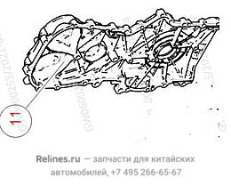 Крышка двигателя передняя - 1002***EC61