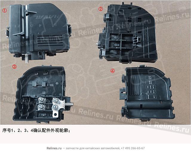 FR compartment fuse box assy