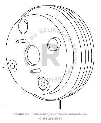 Vacuum booster assy - 35401***Y04A