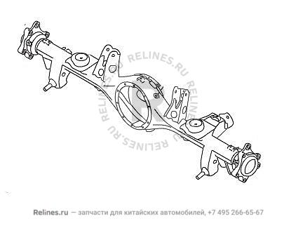 RR axle housing assy - 24019***V08A