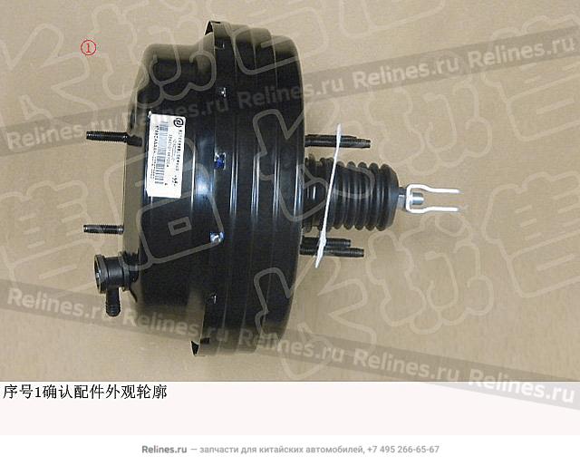 Vacuum booster assy - 35401***Y00A