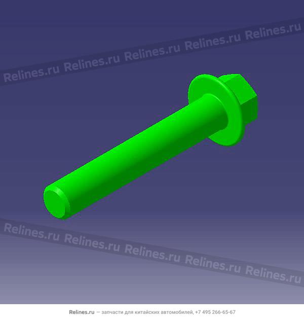 Hexagon bolt with flange M10X60 - Q18***0F6