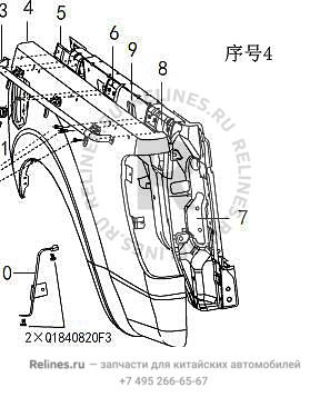 Otr side panel-cargo body LH