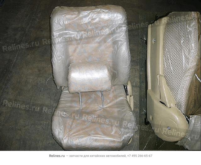 FR seat assy LH(cloth button w/o trim st