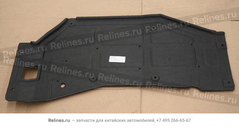 Auxiliary frame left shield - 607***600