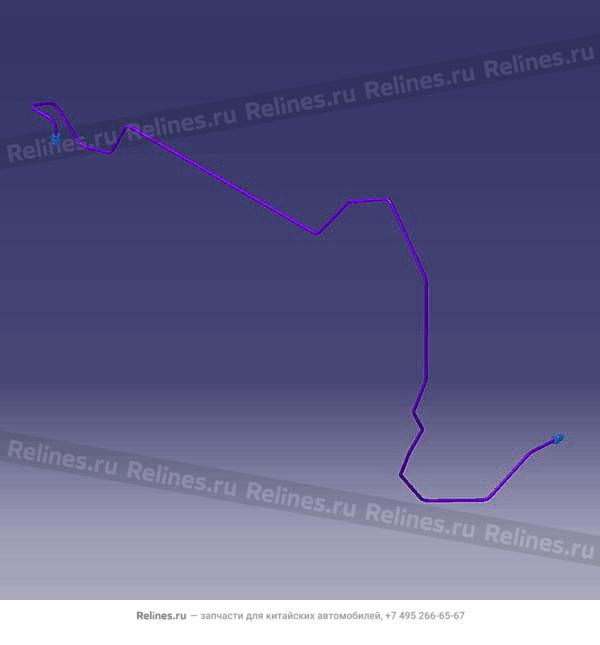 RR brake pipe 1-RH