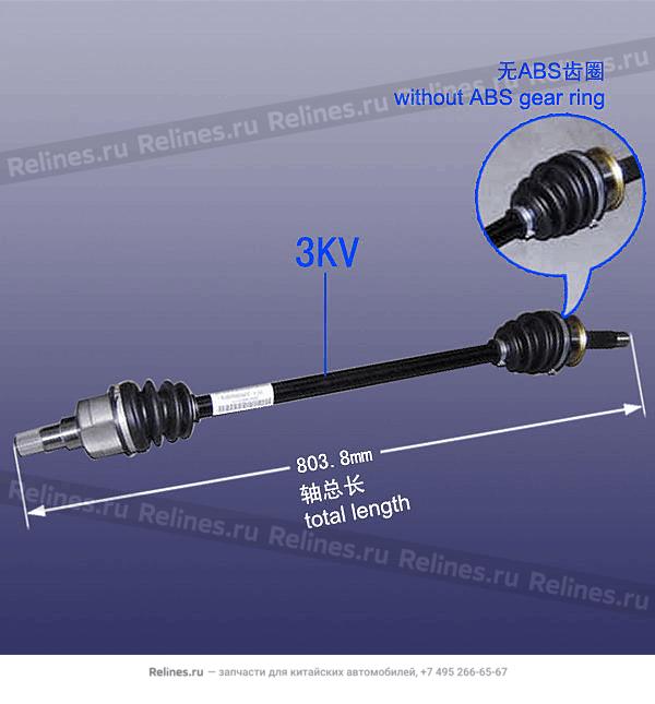 RH propeller shaft - S11-3K***3020FB