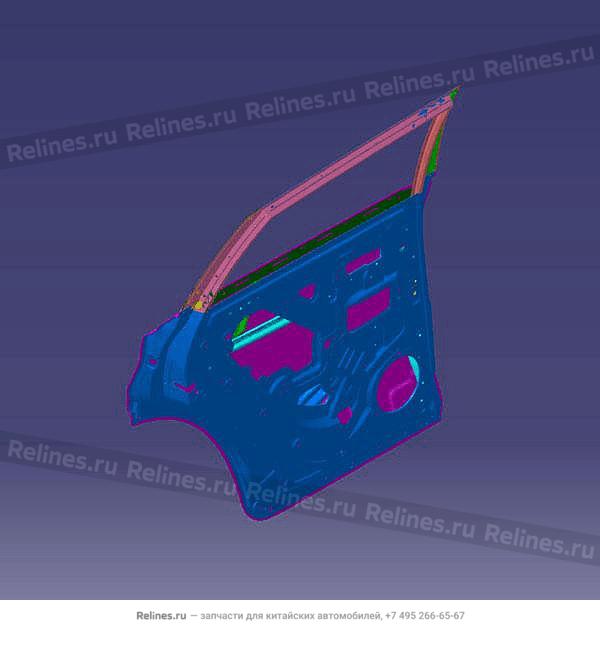 Дверь задняя левая T1E - 55100***AADYJ