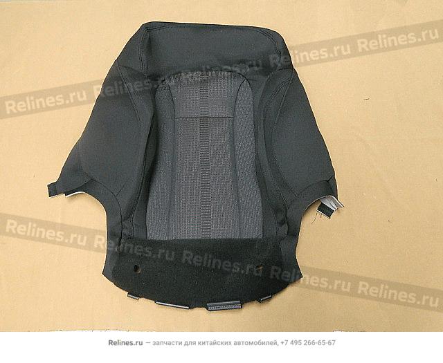 Driver seat backrest cover assy