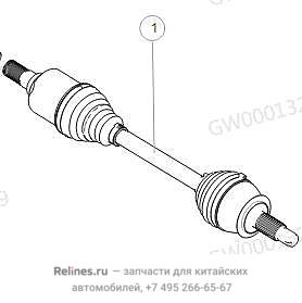 Вал приводной - 23031***T11A