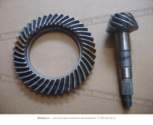 Drive&driven bevel gear assy