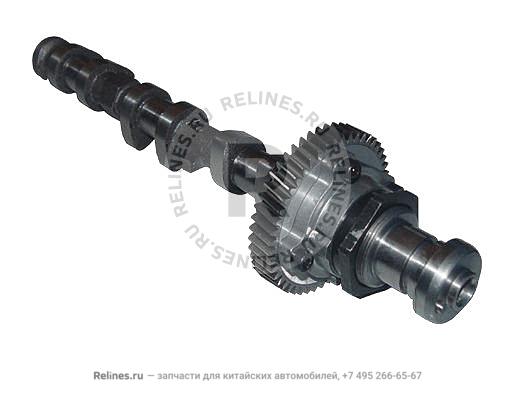 Exhaust camshaft&gear