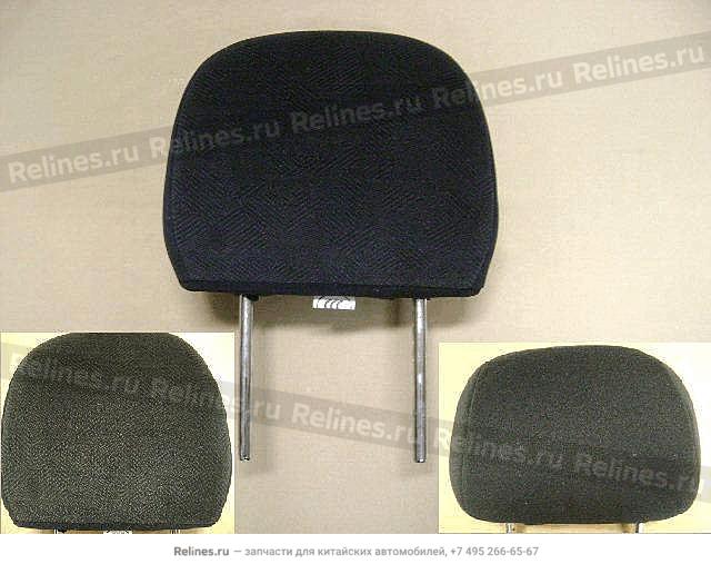 Headrest-fr seat(fabric black) - 6808010***B-0804