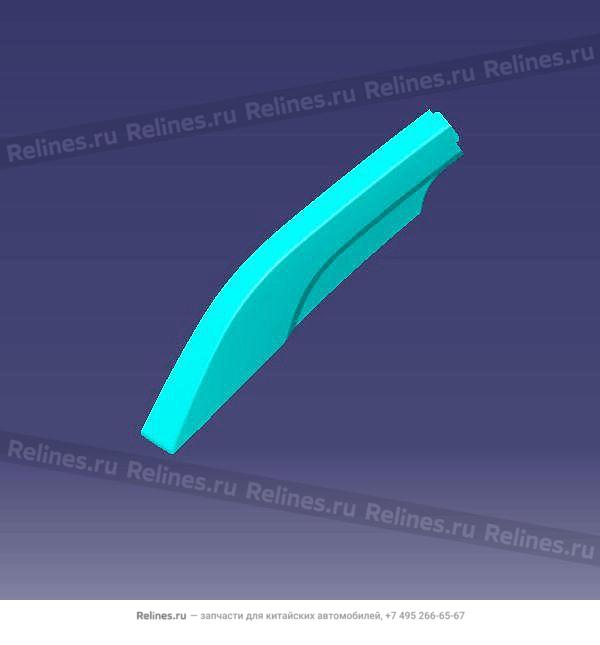 Крышка релинга правого задняя - J69-***116