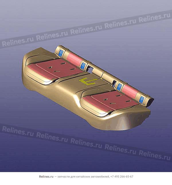 Подушка сиденья заднего M1E