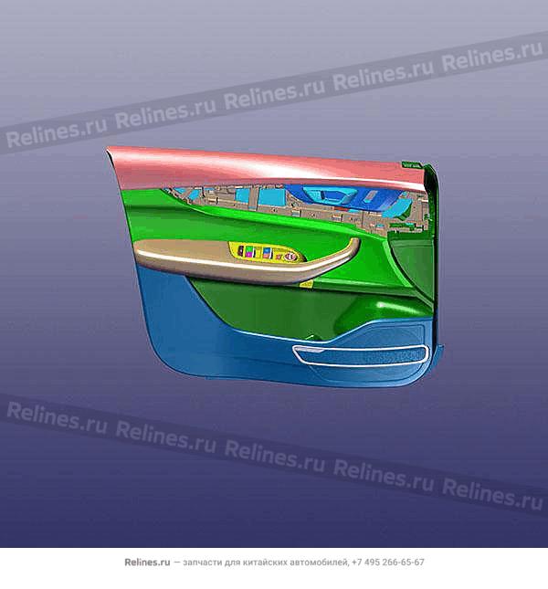 Дверная карта передняя левая с кнопками T1EFL