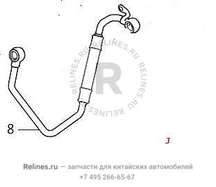 Трубка турбокомпрессора впускная - 1118***EN01