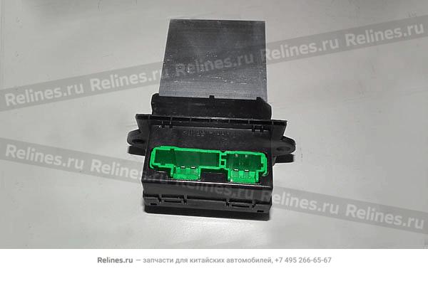 Electric speed regulation module